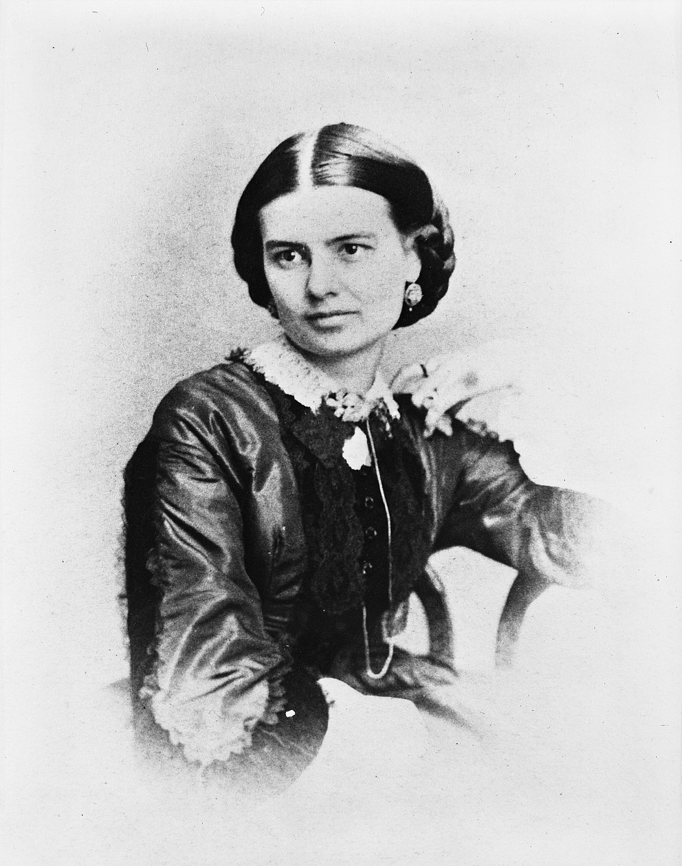 Ellen Arthur, c.1860 door American Photographer