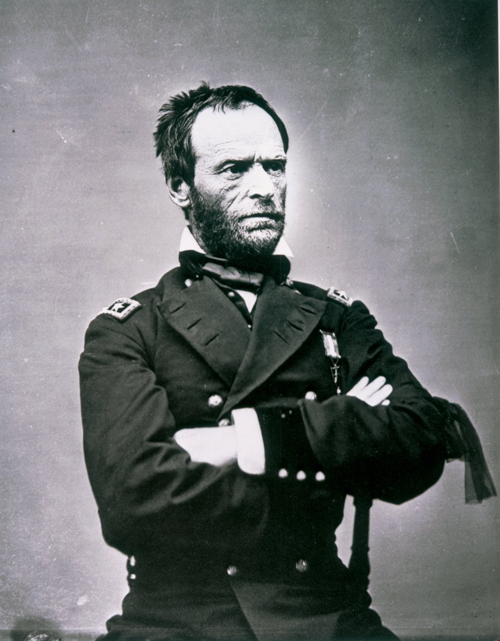Generaal William T. Sherman (1820-91) door American Photographer