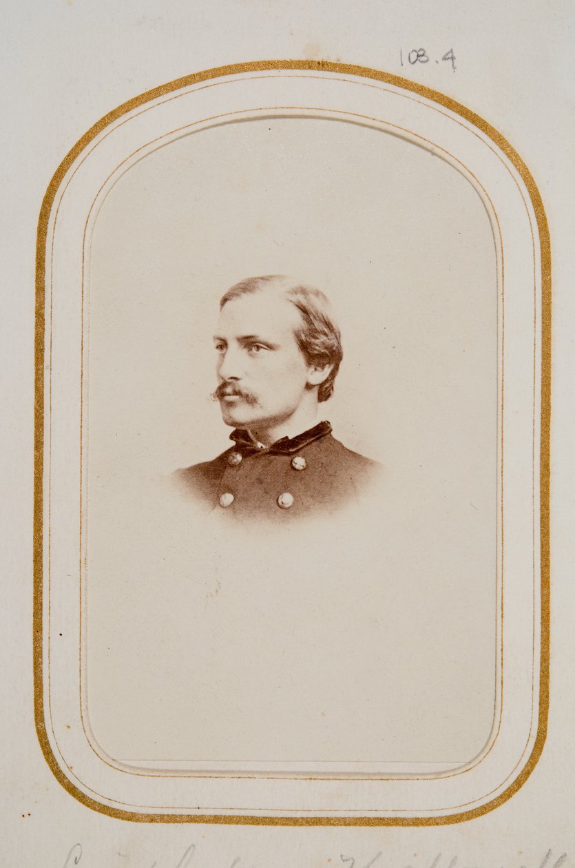 Luitenant-kolonel Edward Needles Hallowell, ca. 1863-65 door American Photographer