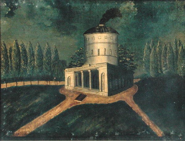 Fairmount Waterwerken, c.1838 door American School