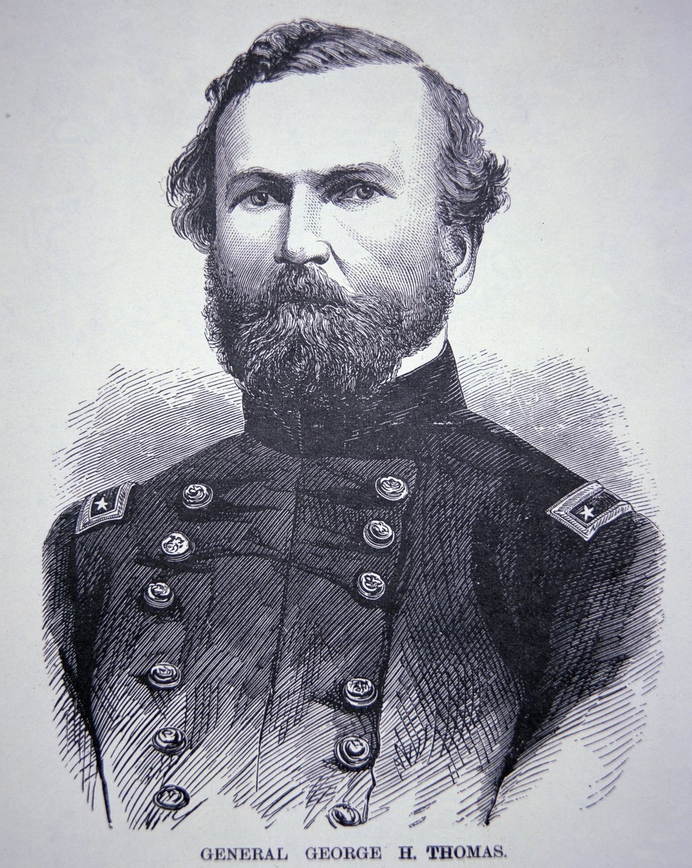 Generaal George H. Thomas (1816-70) door American School