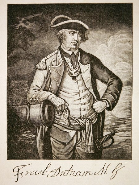 Israel Putnam (litho) door American School