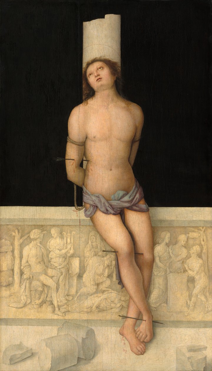 Heilige Sebastiaan door Amico Aspertini