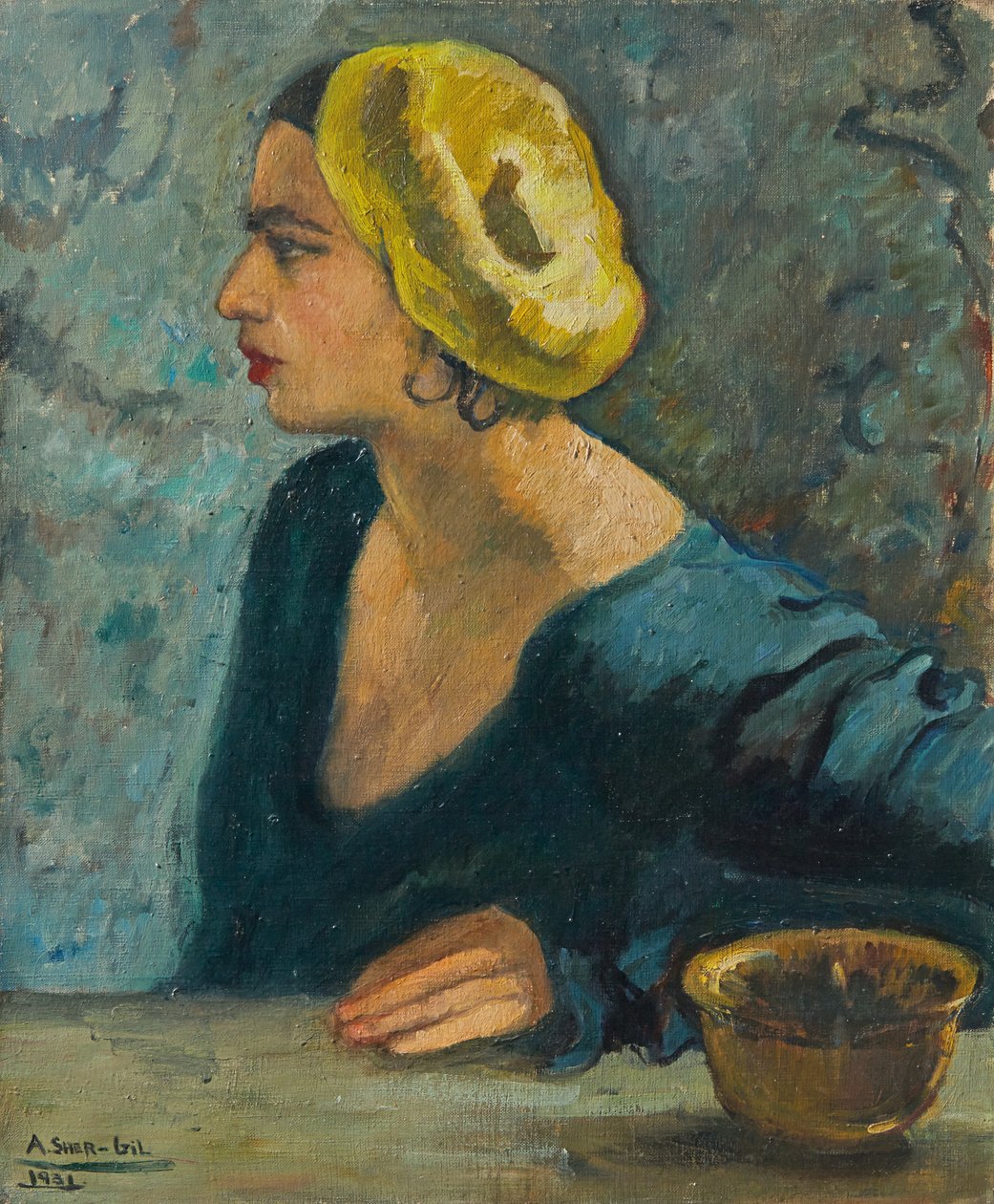 Zelfportret door Amrita Sher Gill