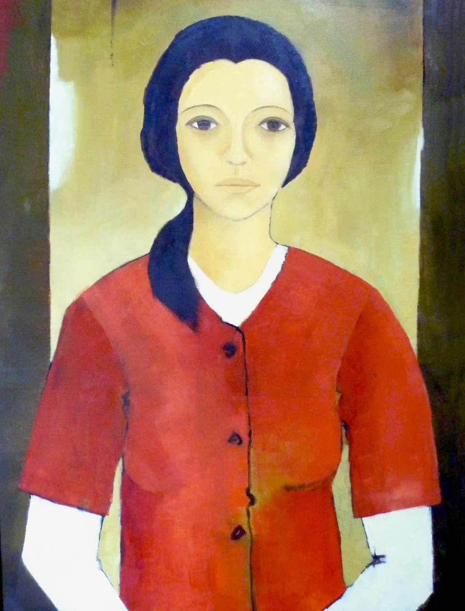 Madonna in Rood door Ana Bianchi