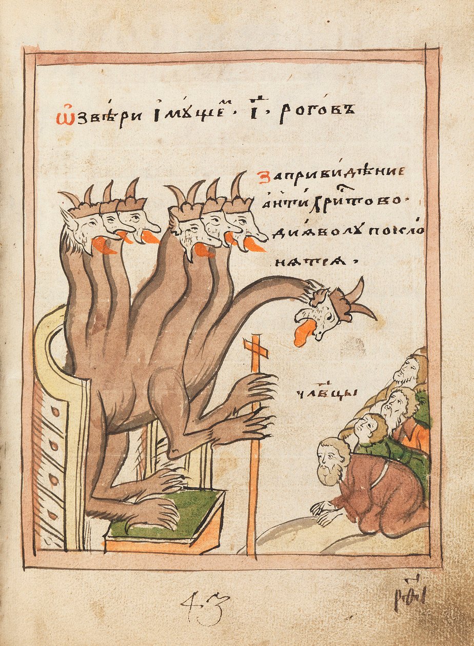 De Apocalyps Oudgelovigen Boek door Ancient Russian Art.
