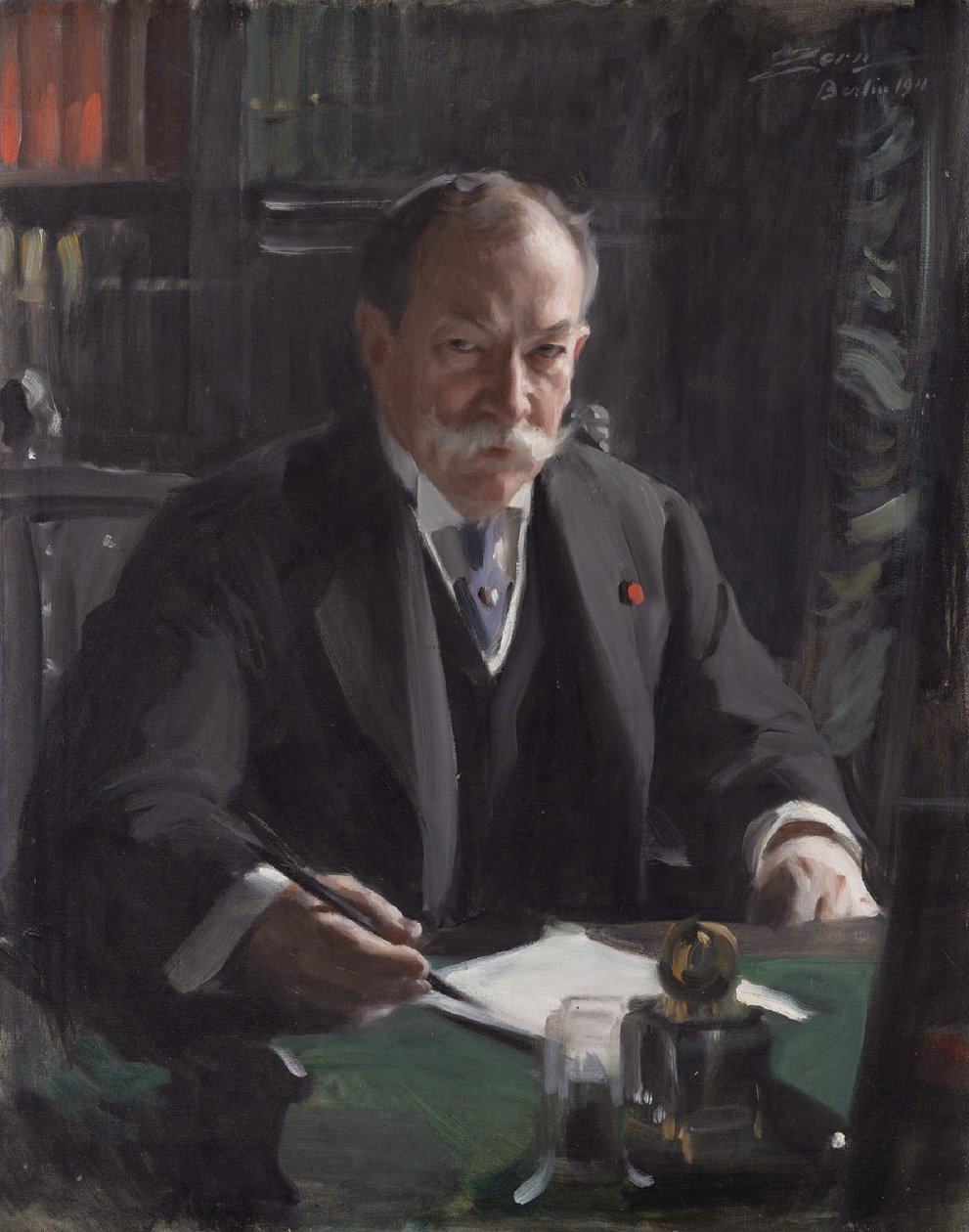 Ambassadeur David Jayne Hill door Anders Leonard Zorn