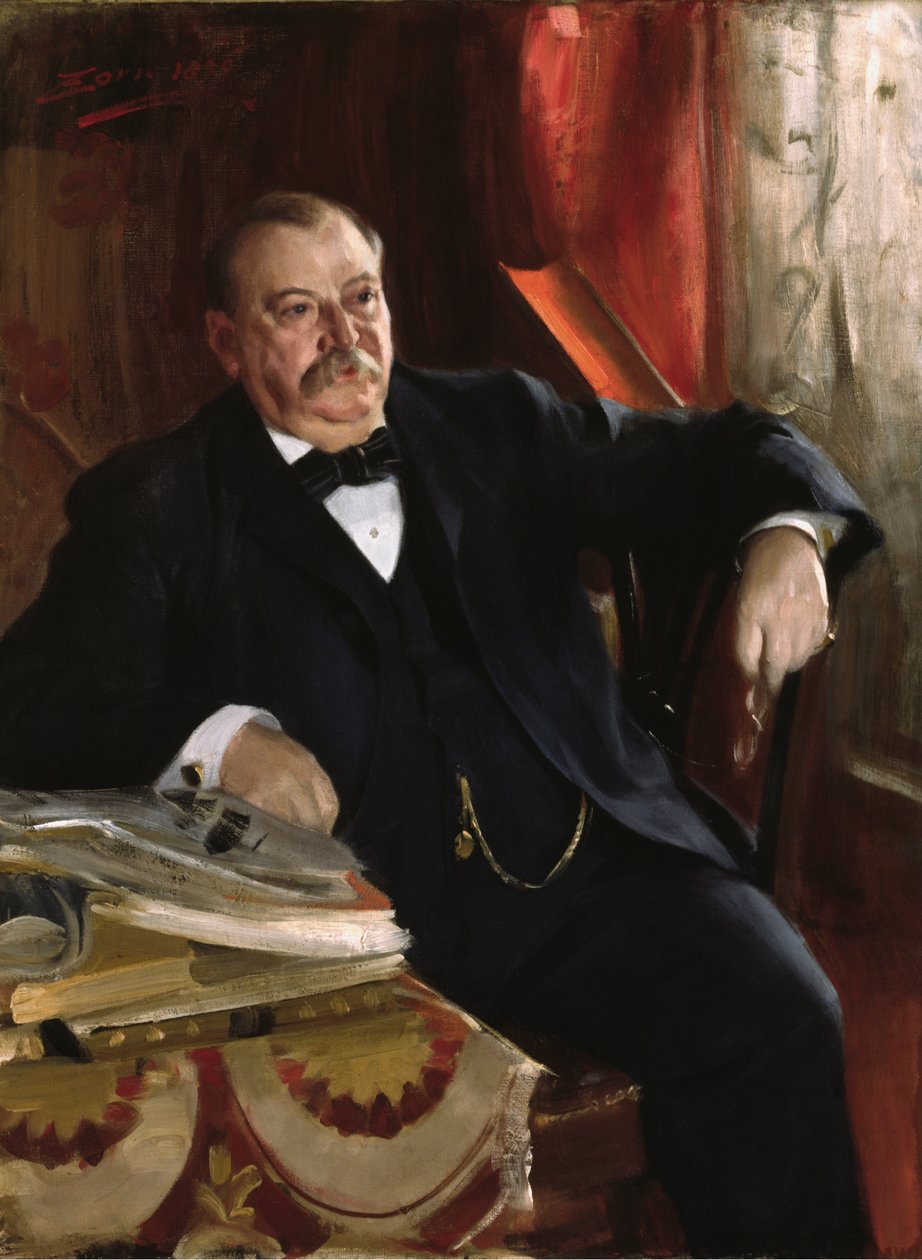 Grover Cleveland door Anders Leonard Zorn