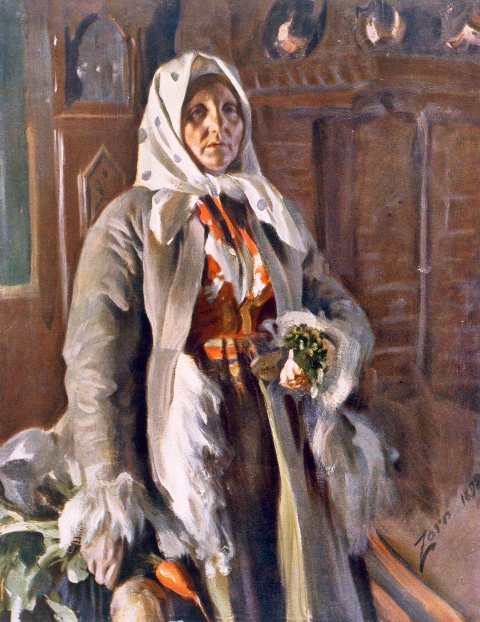 Mona door Anders Leonard Zorn