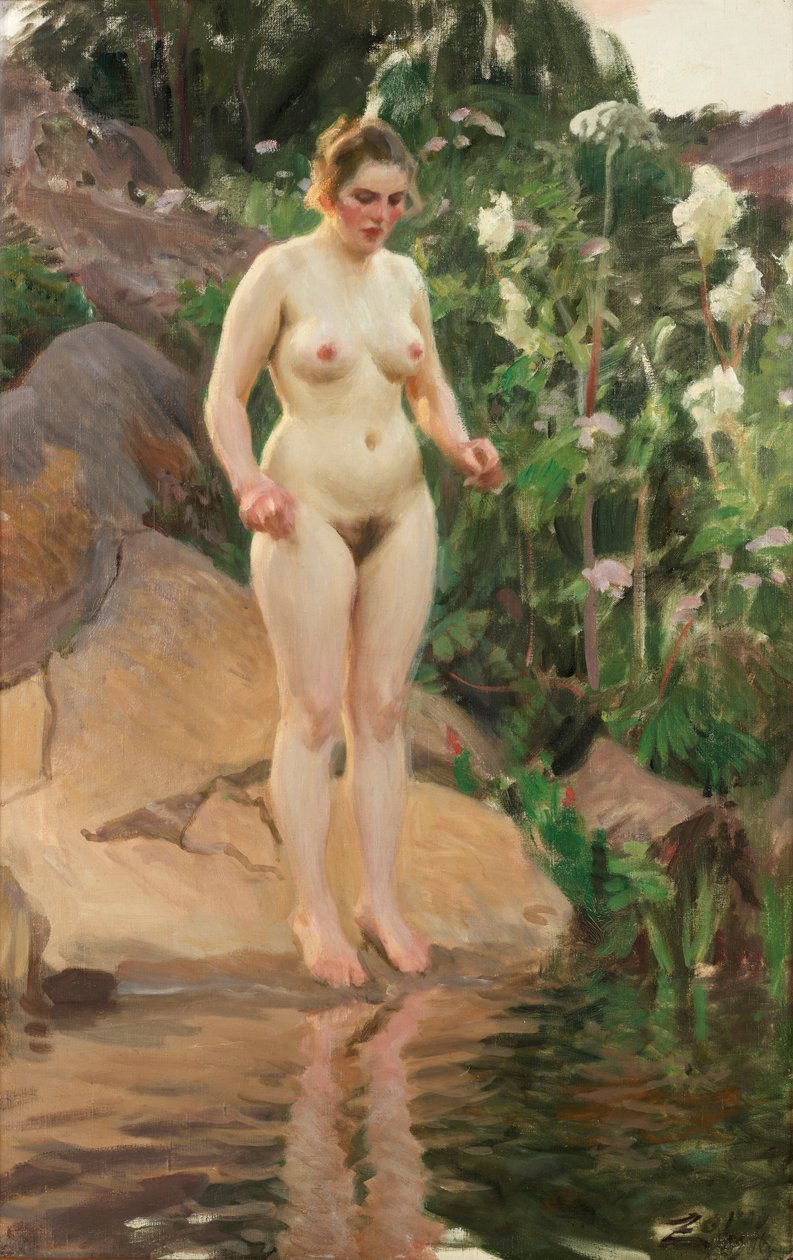 Archipelbloemen door Anders Leonard Zorn