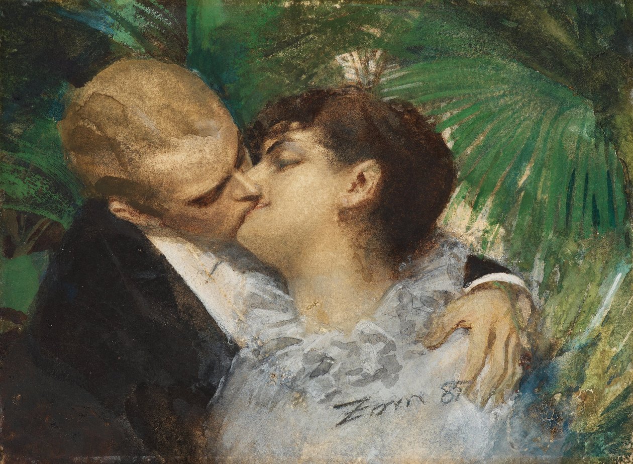 De Omhelzing door Anders Leonard Zorn