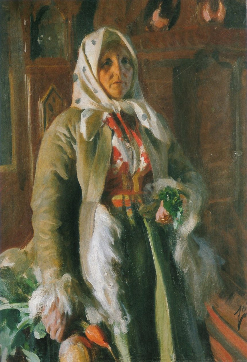 Mona door Anders Leonard Zorn