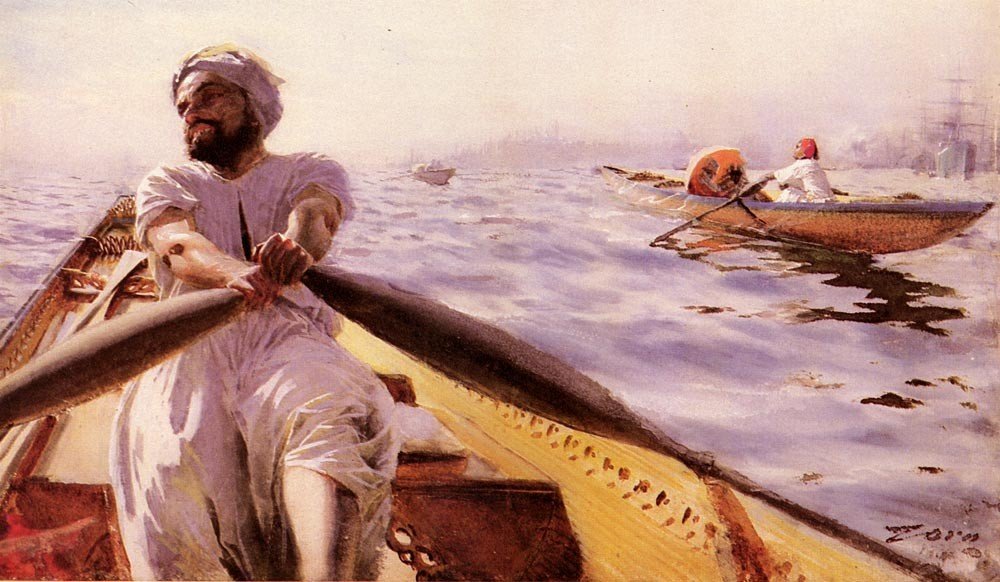 Onbekend schilderij door Anders Leonard Zorn