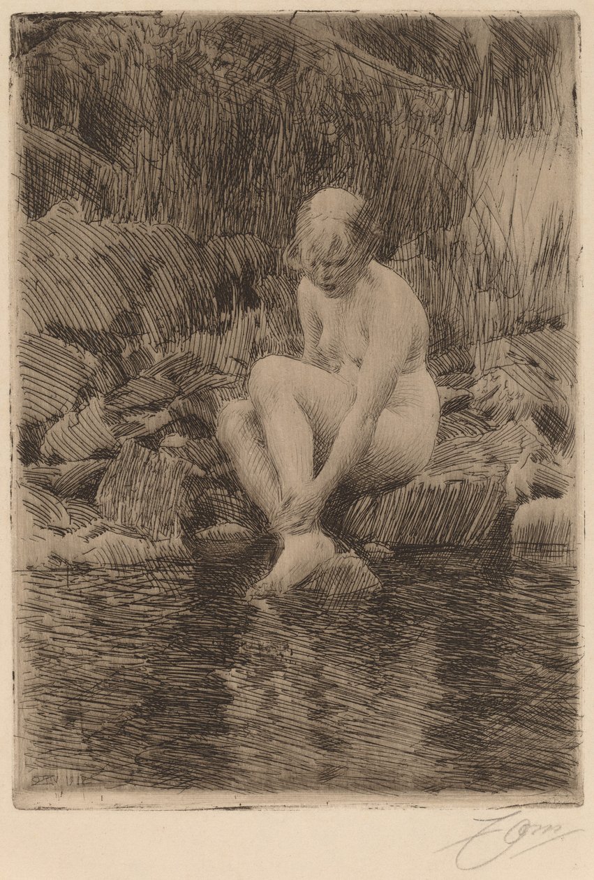 Dagmar, 1912 door Anders Leonard Zorn