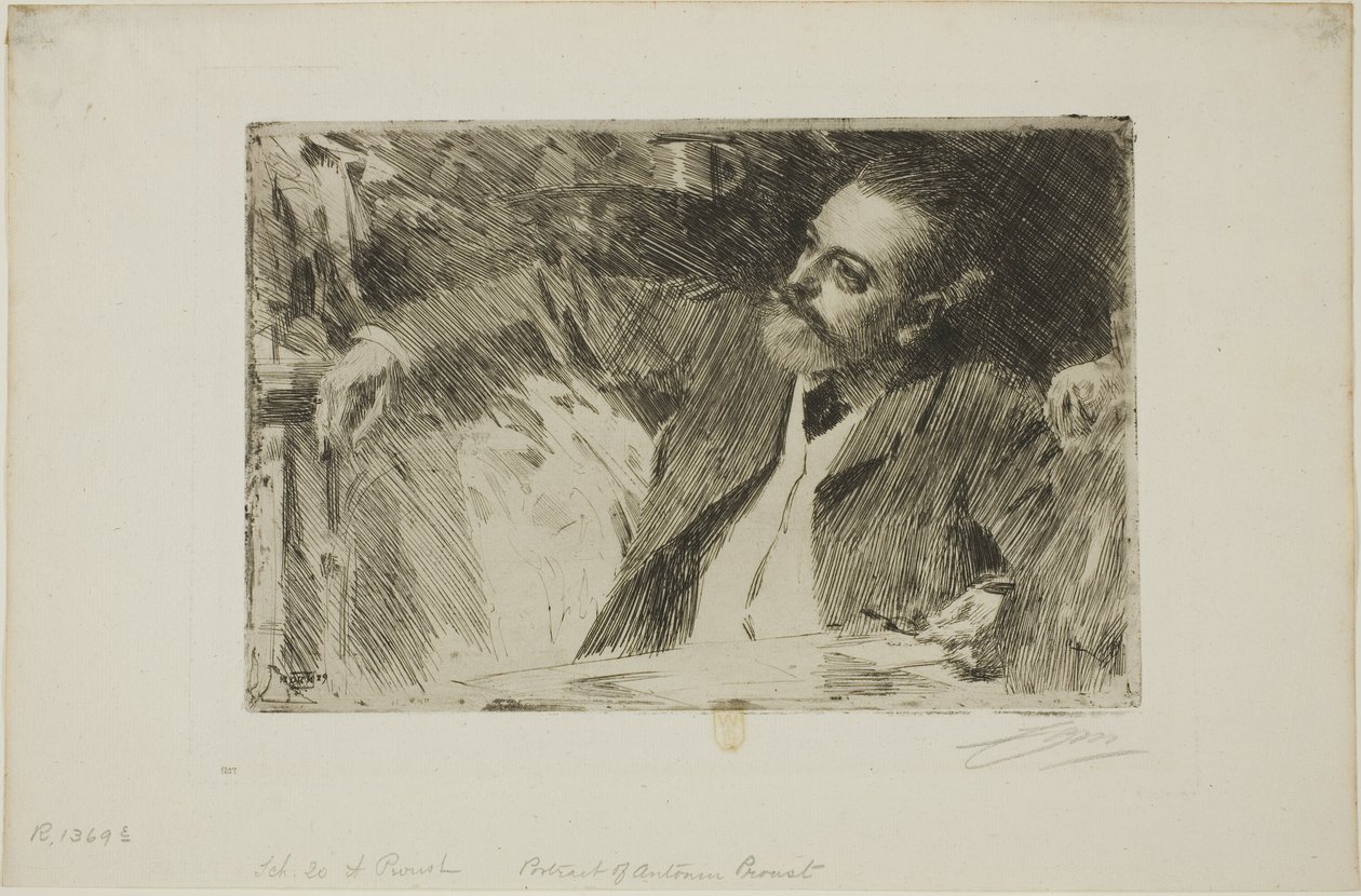 Antonin Proust door Anders Leonard Zorn