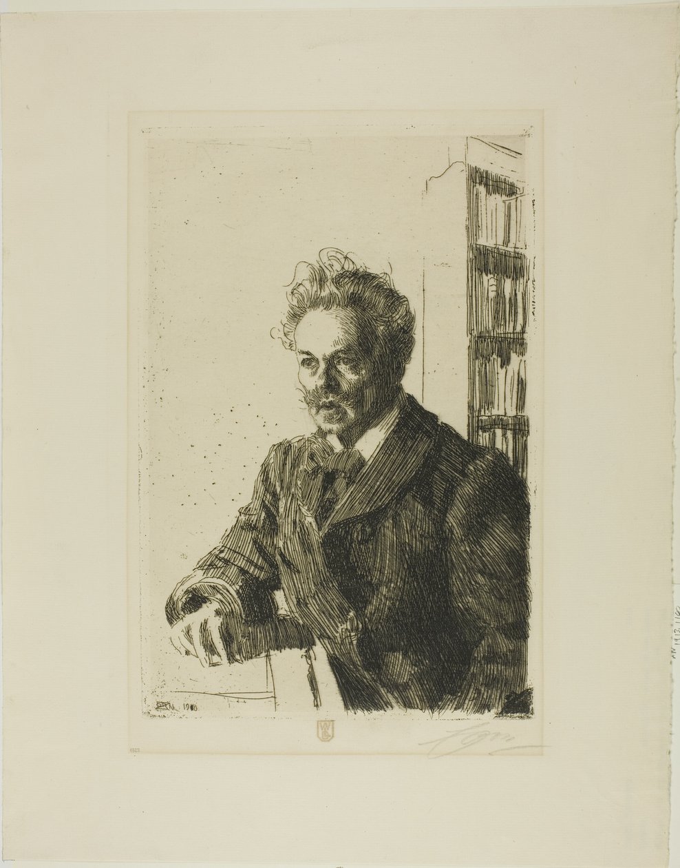August Strindberg door Anders Leonard Zorn