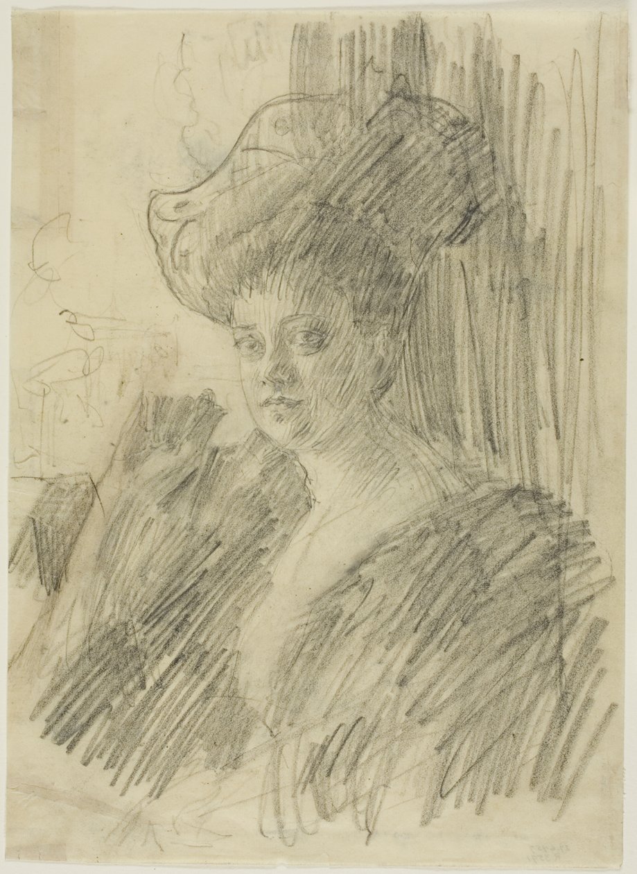 Betty Nansen door Anders Leonard Zorn