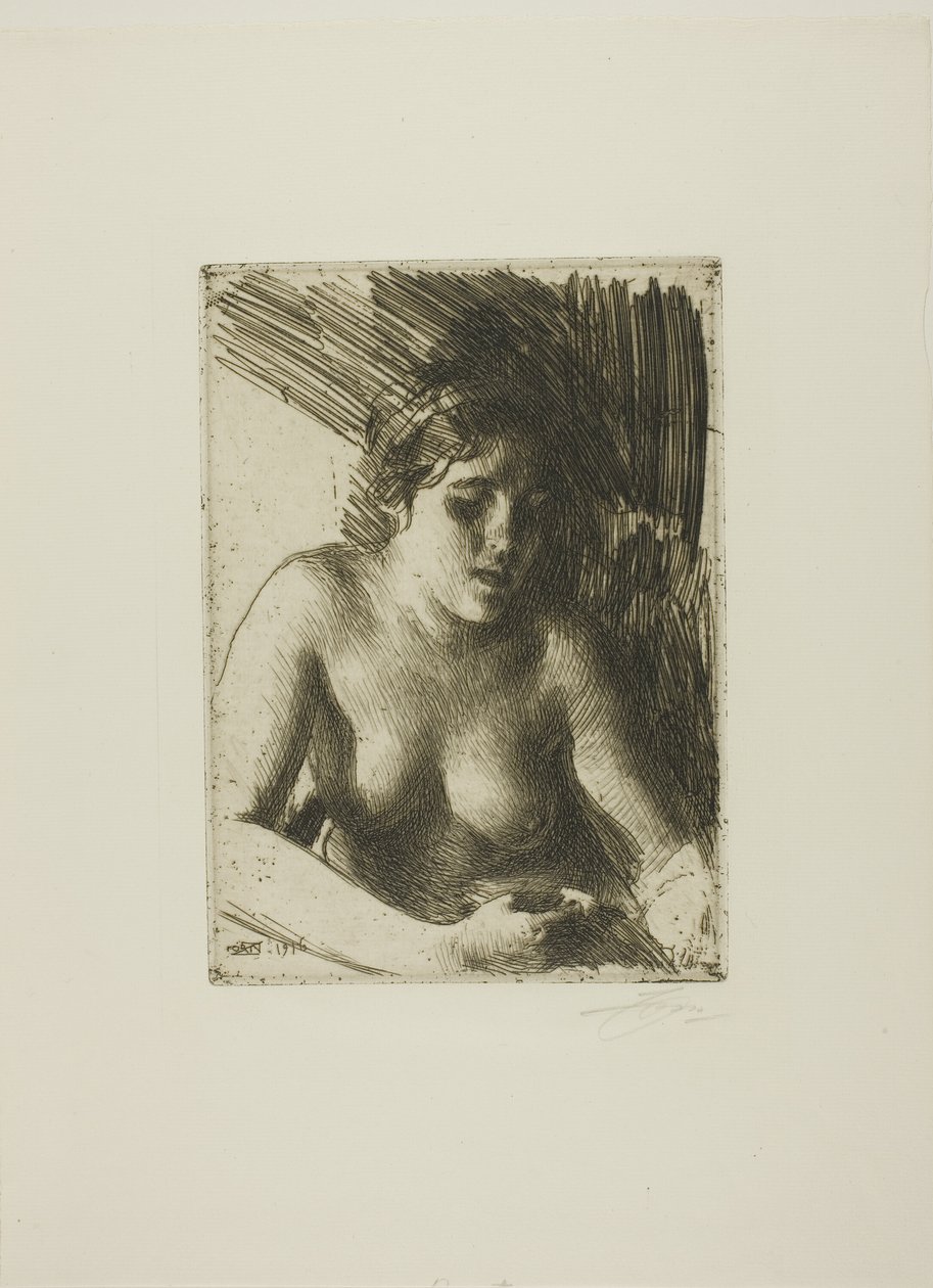 Buste door Anders Leonard Zorn