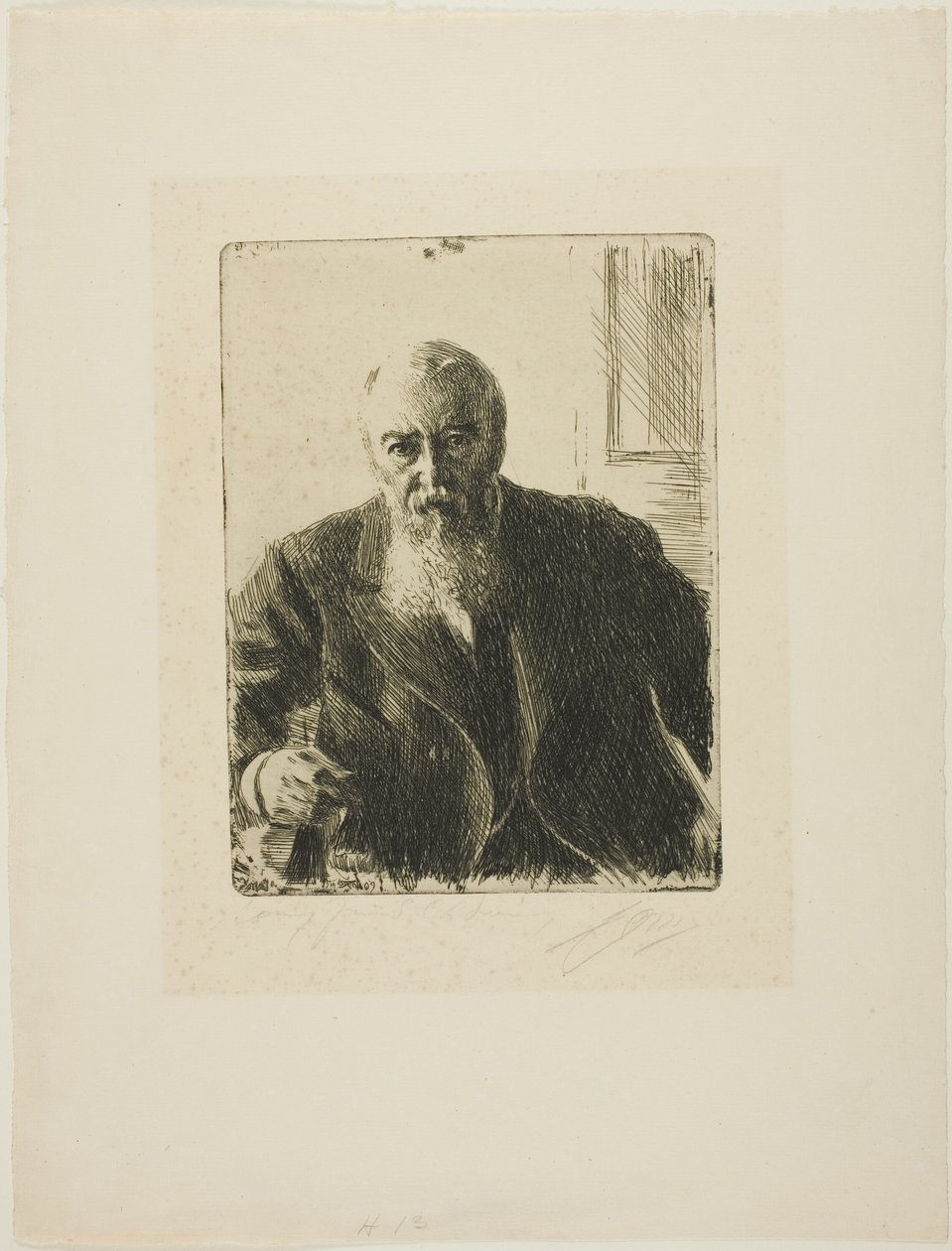 C. F. Liljevalch door Anders Leonard Zorn