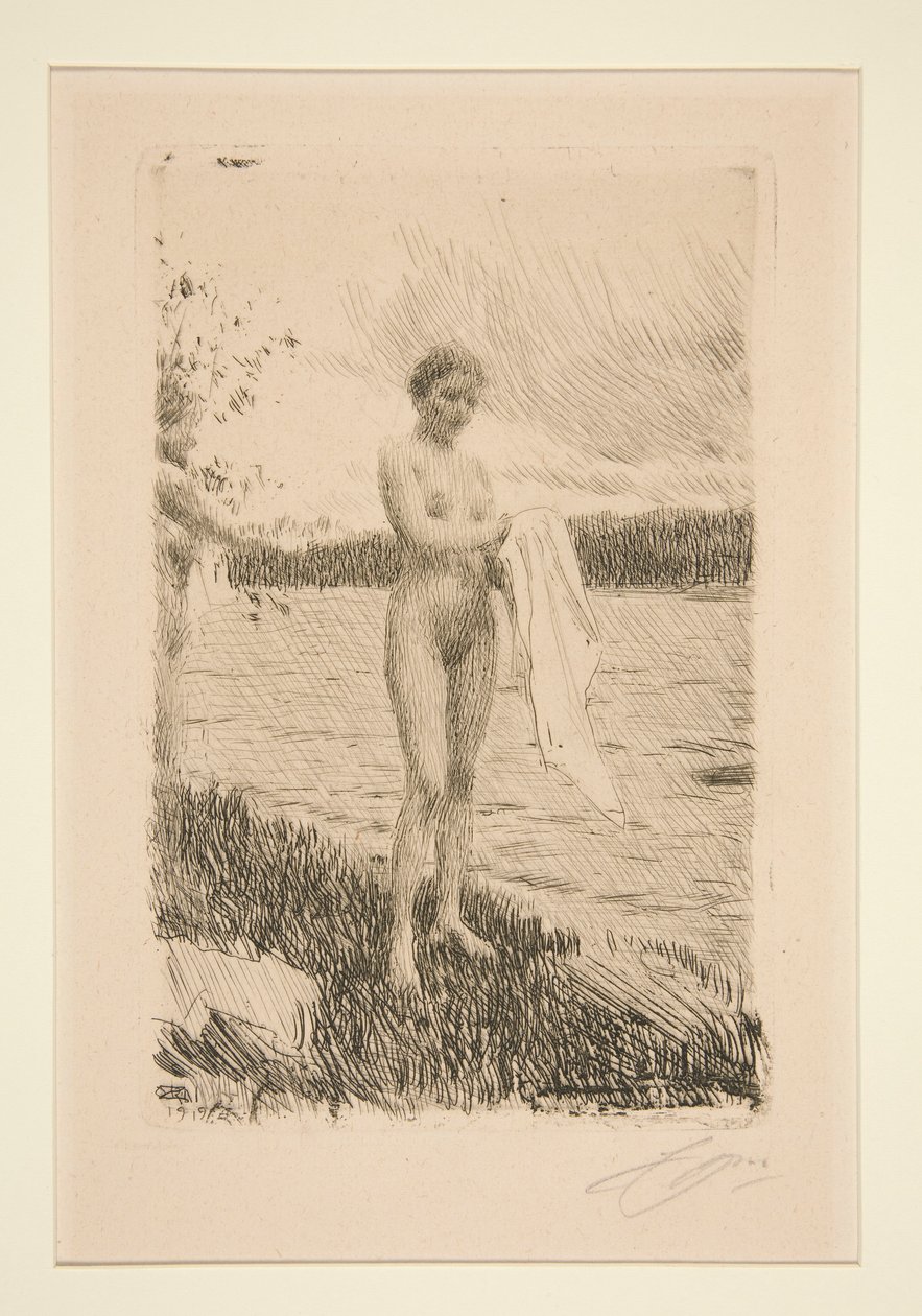 Dal Rivier door Anders Leonard Zorn