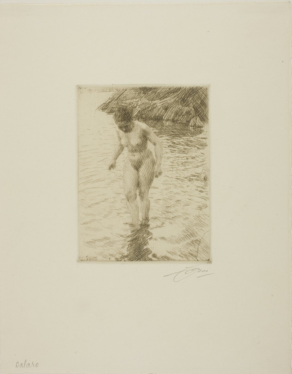Dalarö door Anders Leonard Zorn