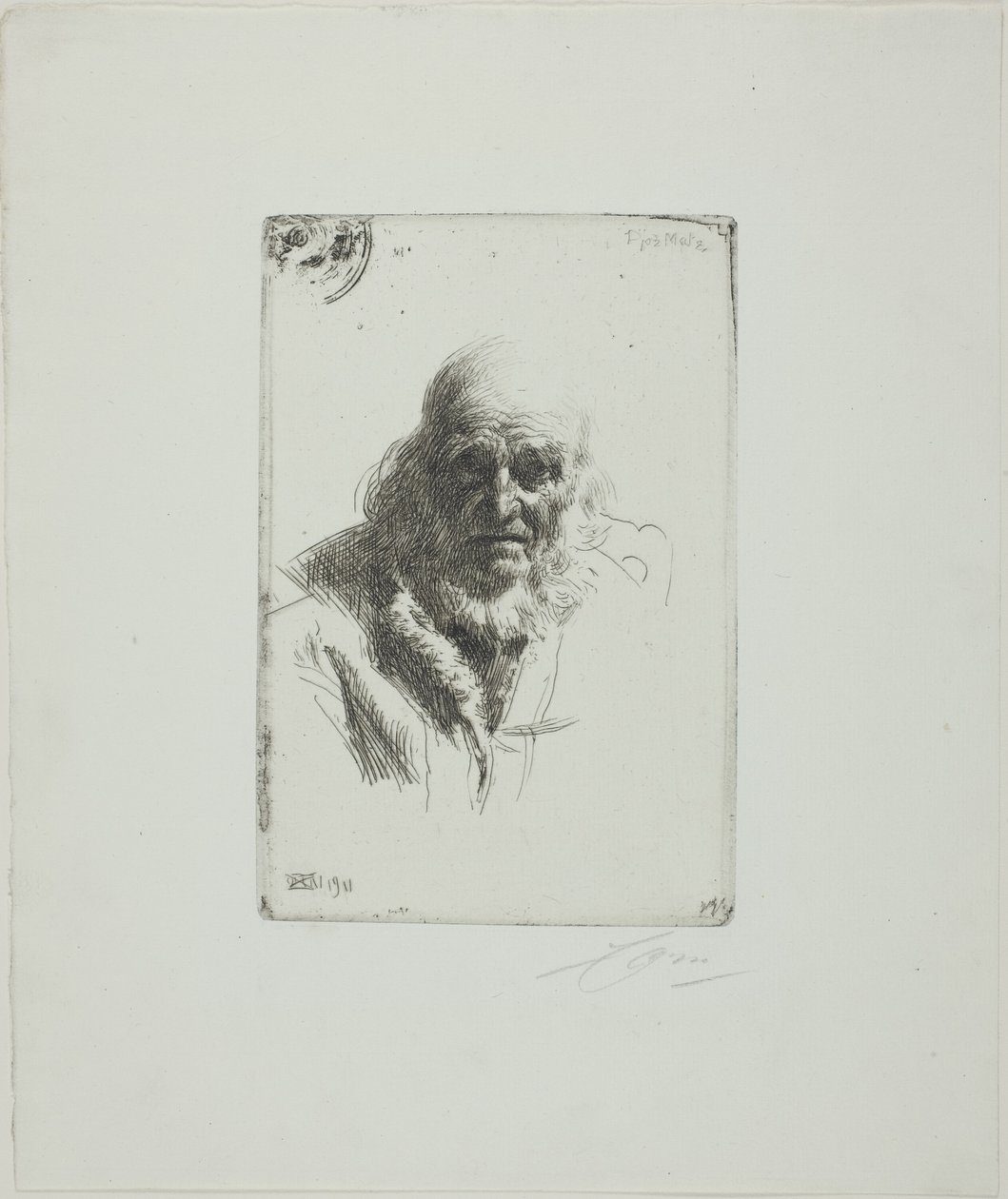 Djos Mats door Anders Leonard Zorn