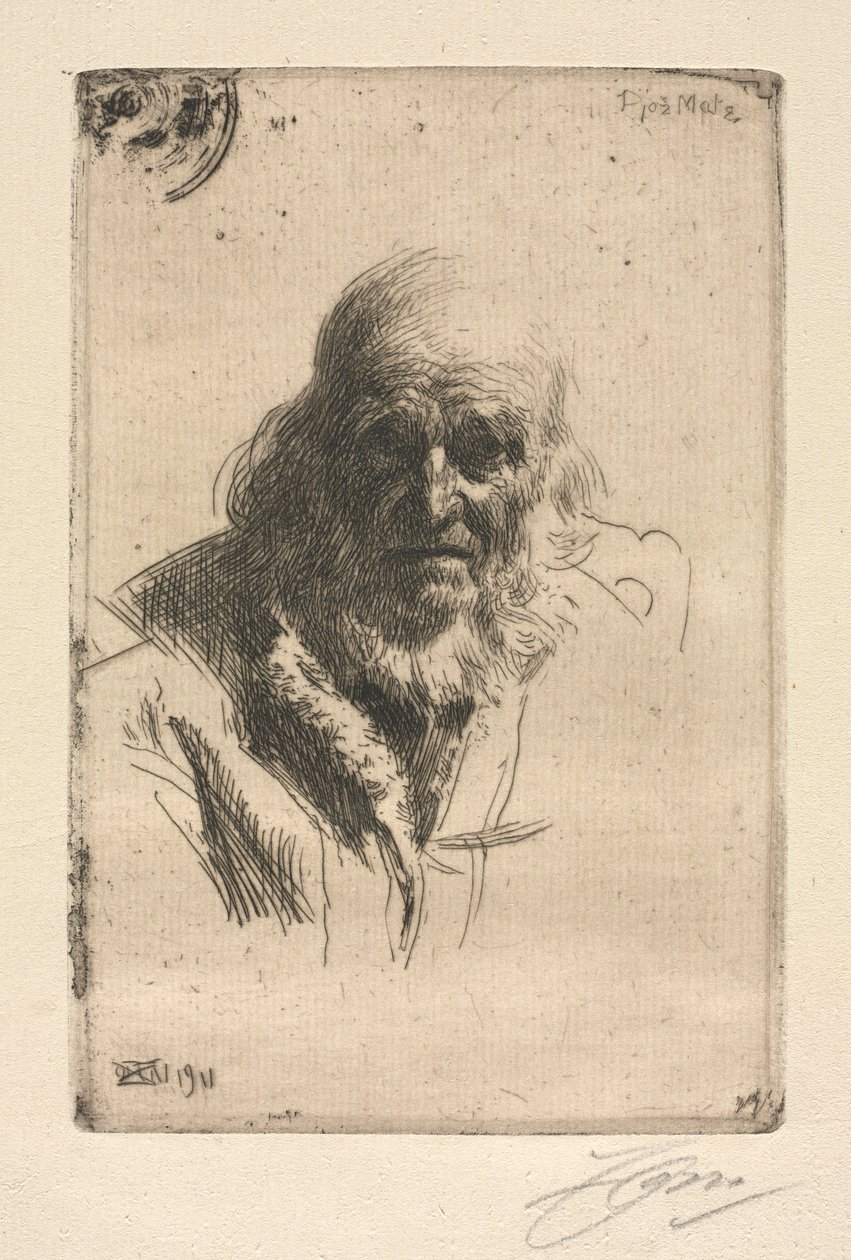 Djos Mats door Anders Leonard Zorn