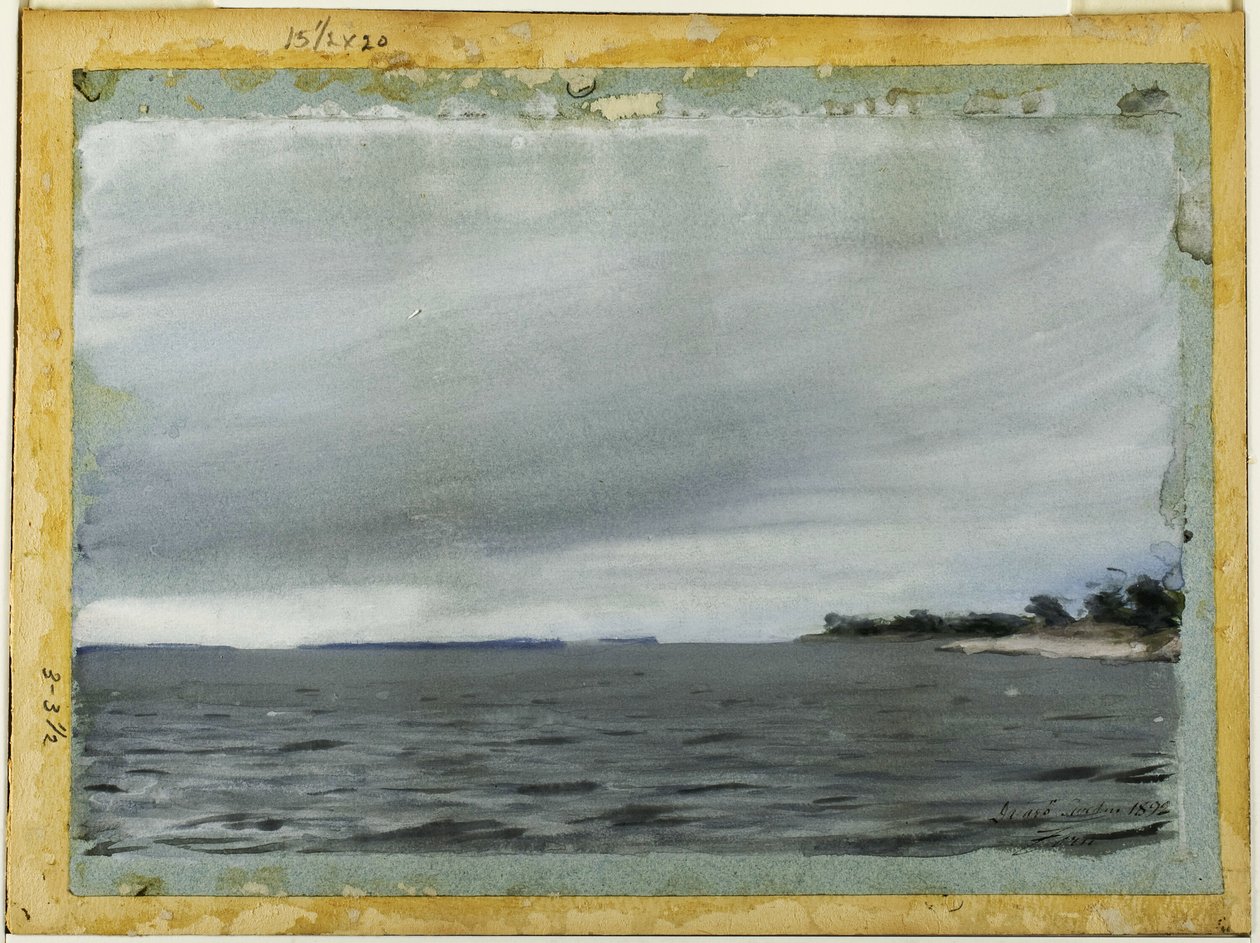 Dragö, Zweden door Anders Leonard Zorn