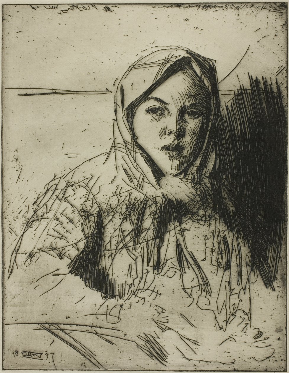 Emma, meisje uit Mora door Anders Leonard Zorn