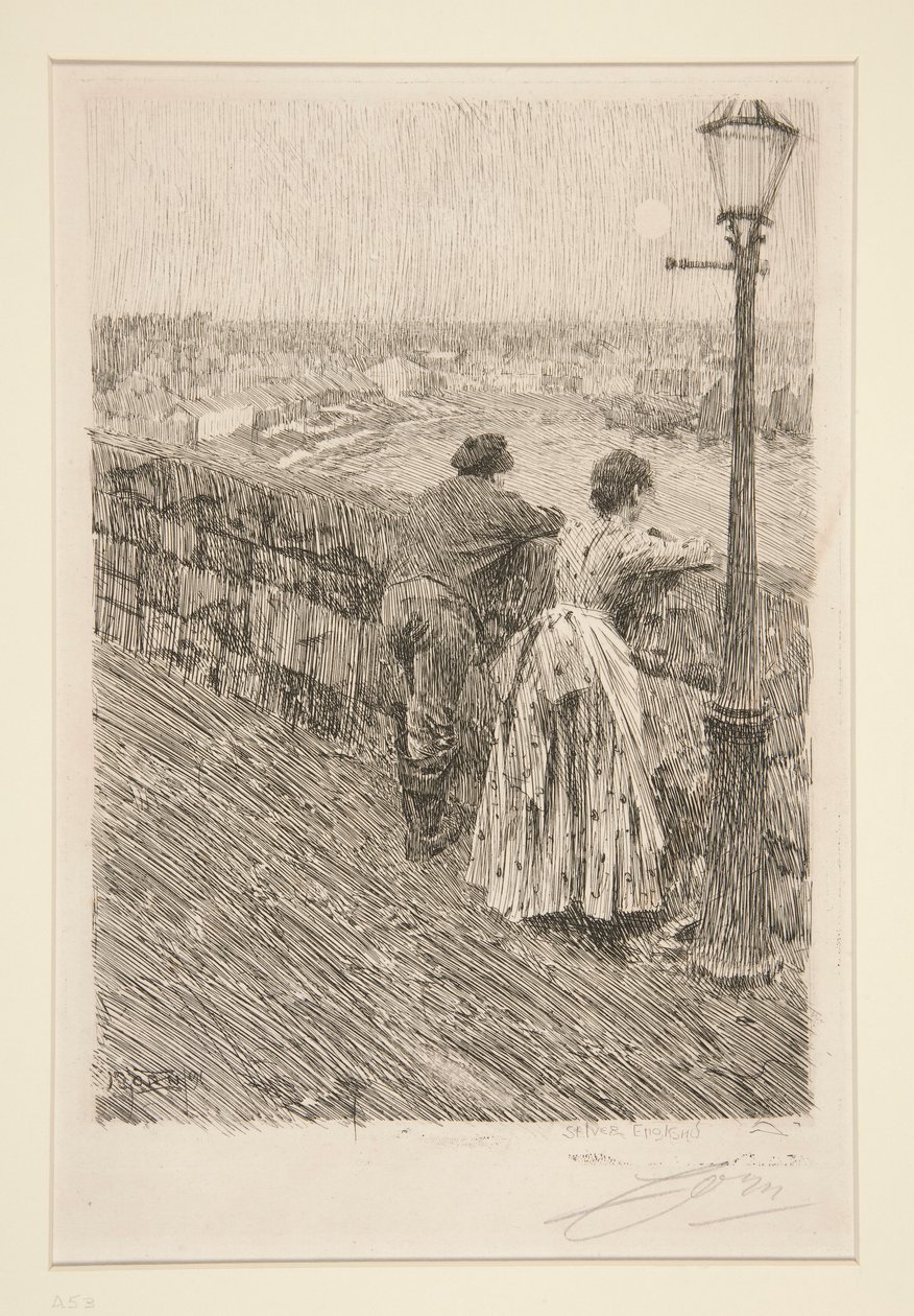 Visser in St. Ives door Anders Leonard Zorn