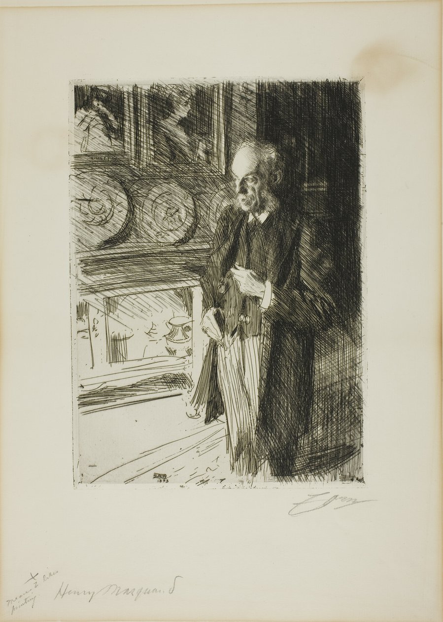 Henry Marquand door Anders Leonard Zorn