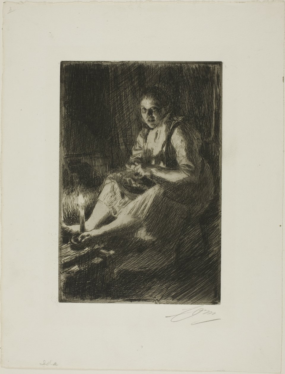 Ida door Anders Leonard Zorn