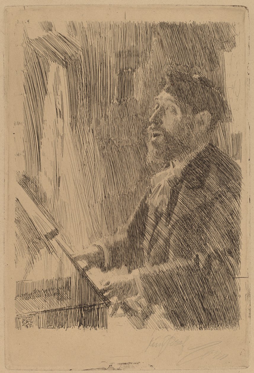 J.B. Faure door Anders Leonard Zorn