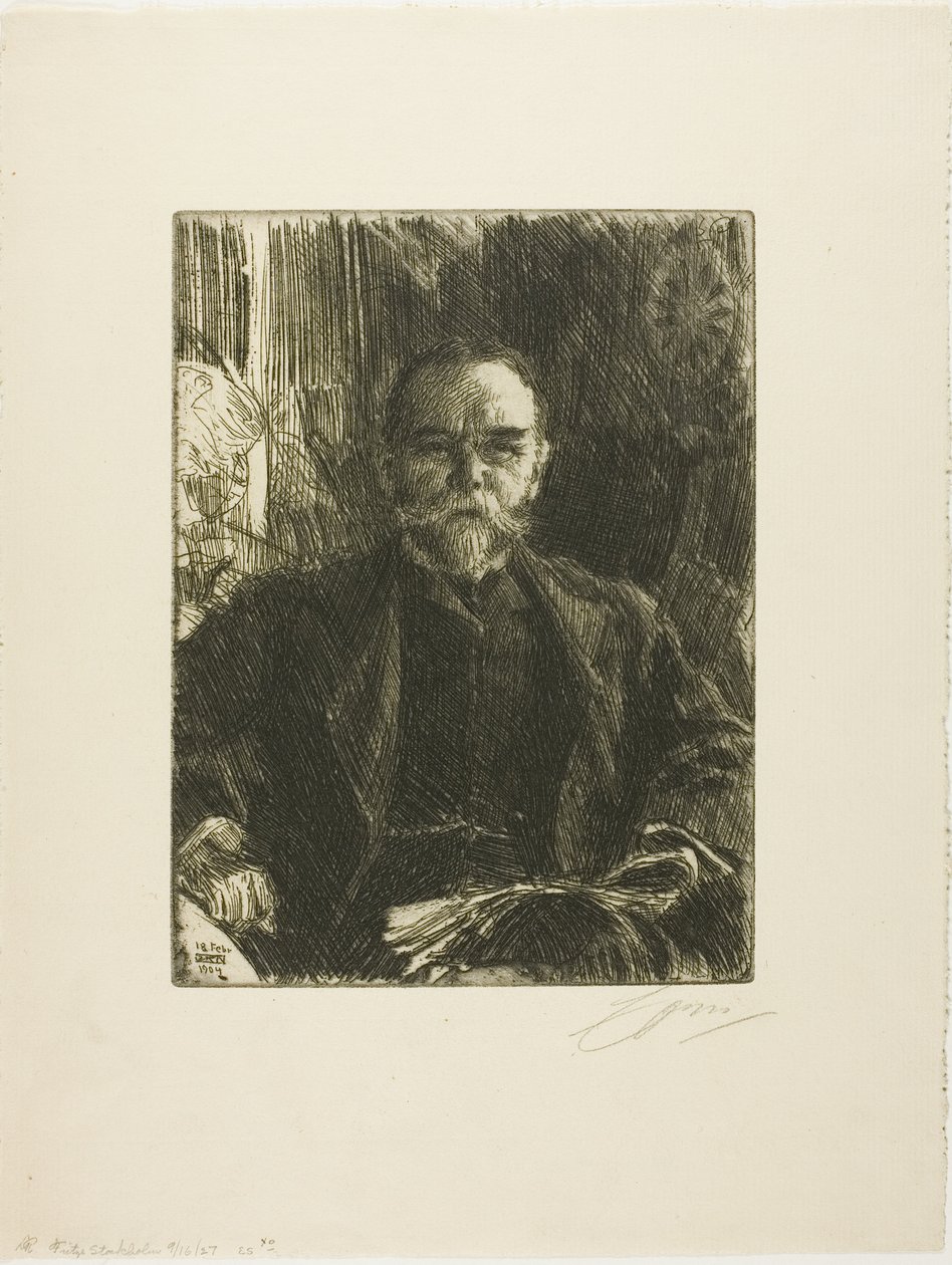 John Hay door Anders Leonard Zorn