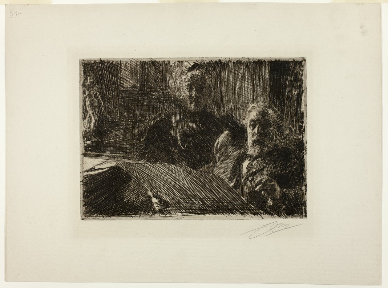 De Heer en Mevrouw Fürstenberg door Anders Leonard Zorn