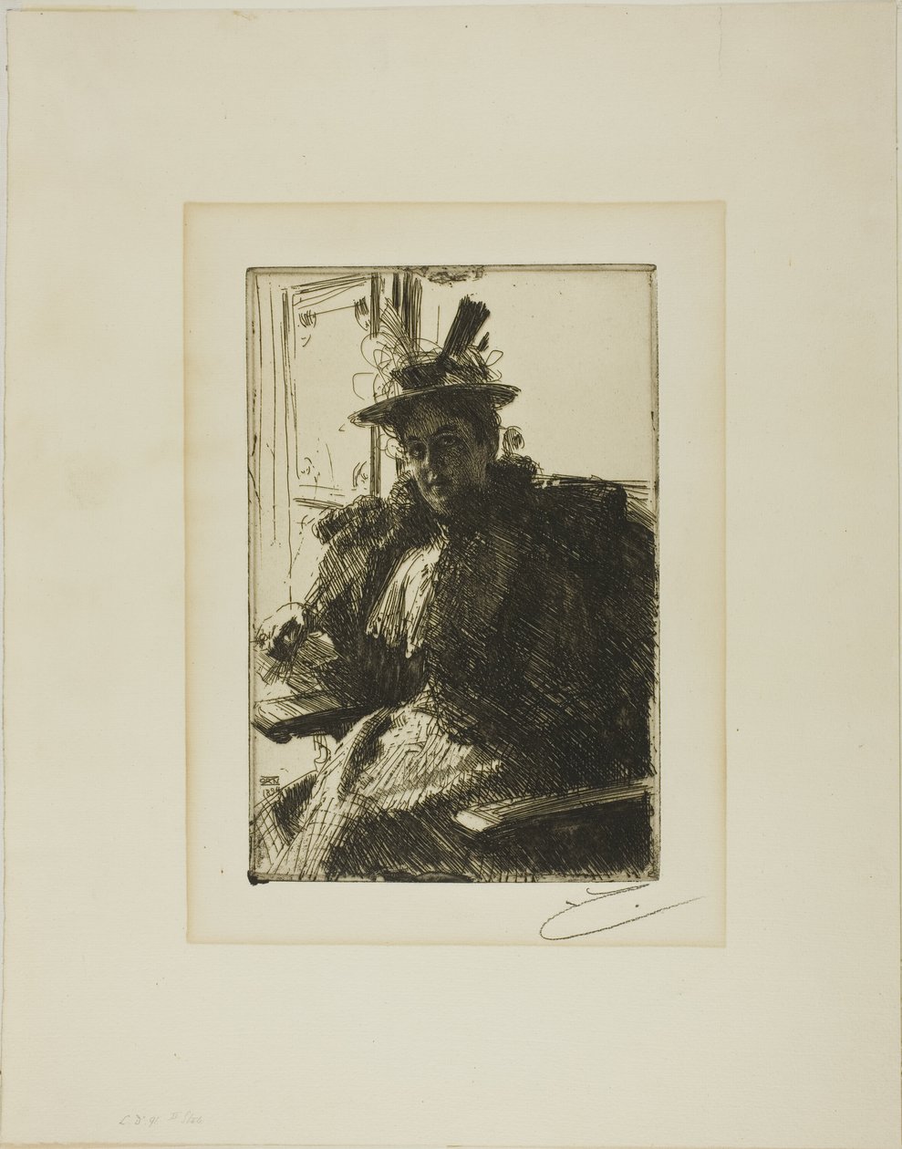 Mevrouw Armour door Anders Leonard Zorn
