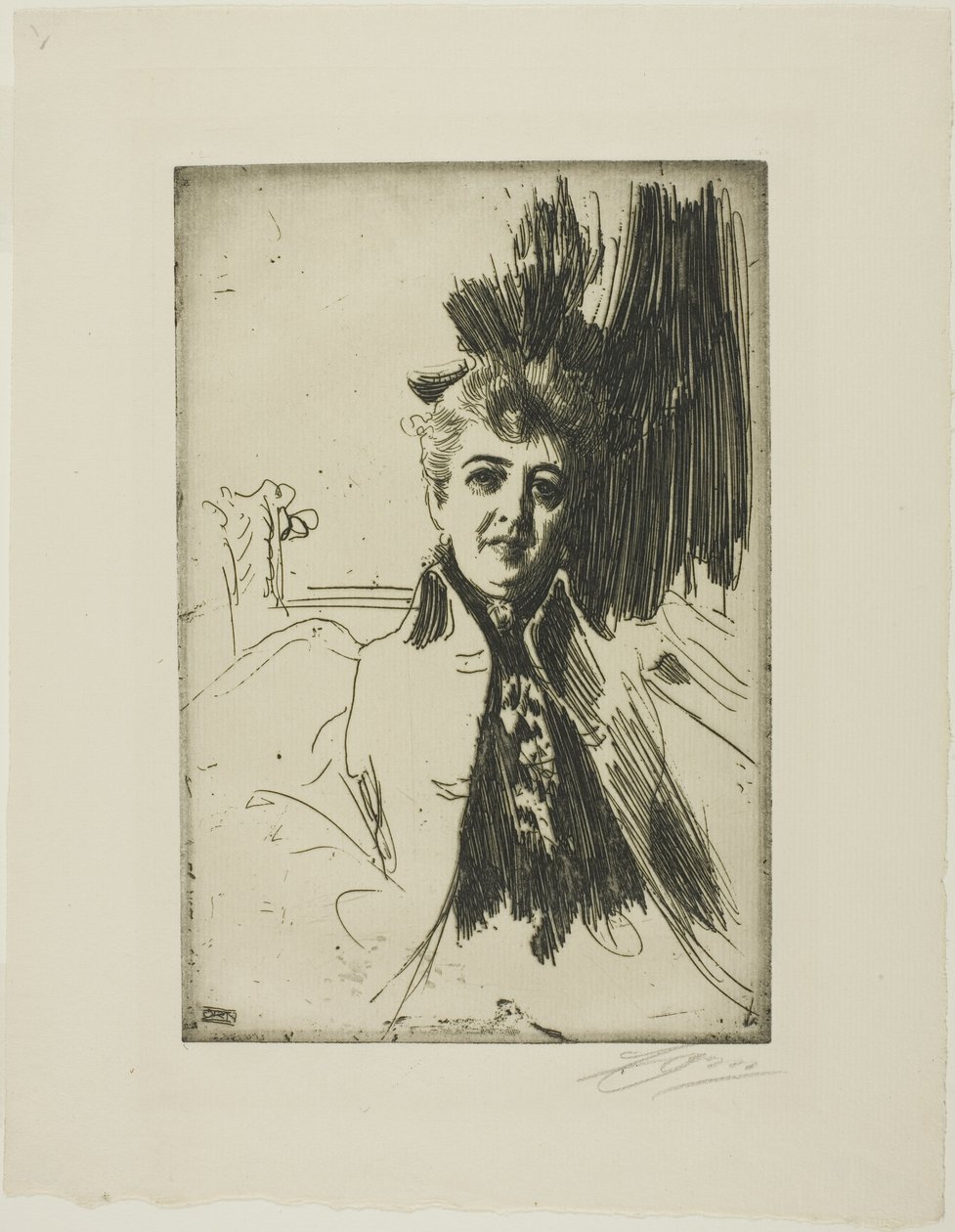 Mevrouw Potter Palmer door Anders Leonard Zorn