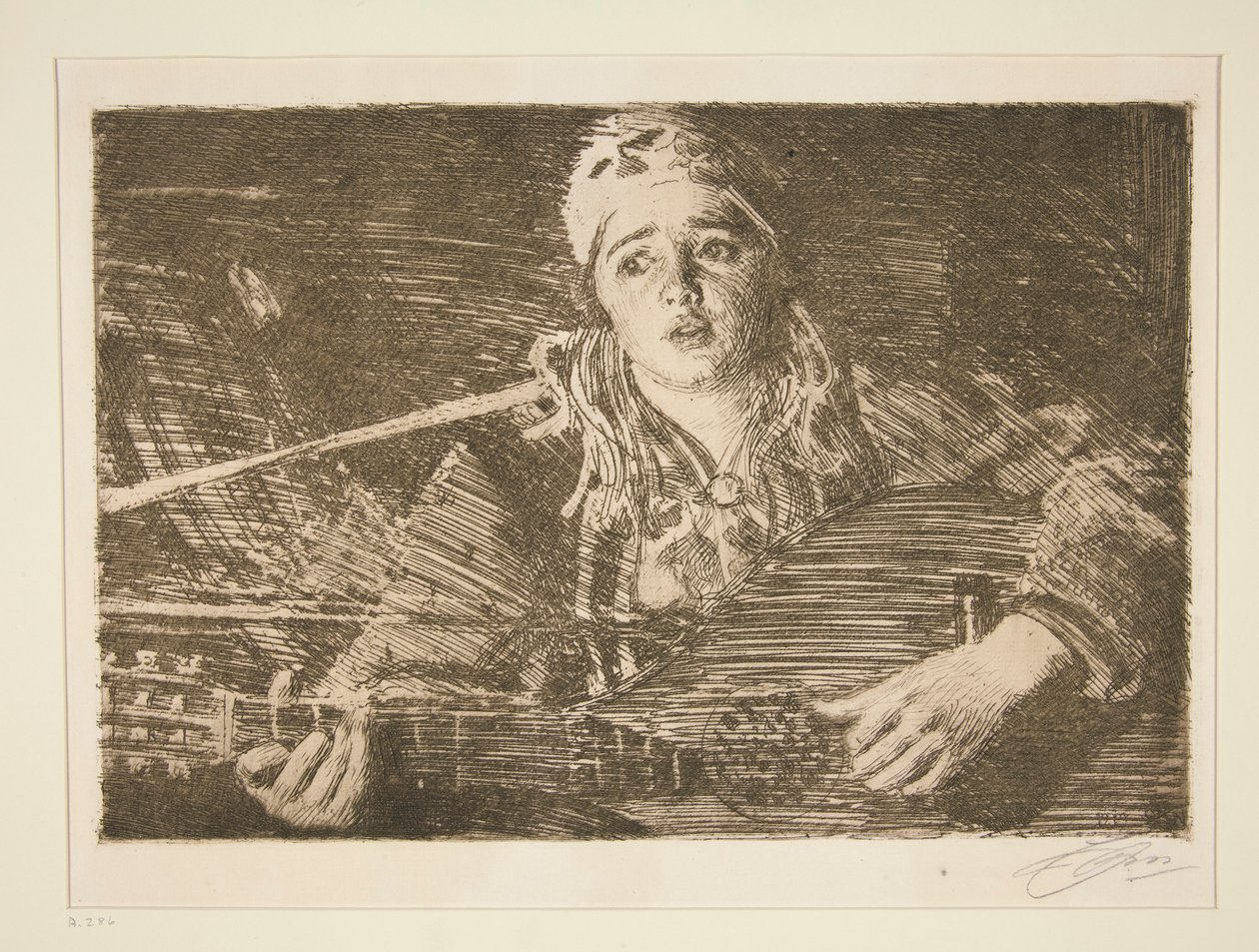 Ols Maria door Anders Leonard Zorn