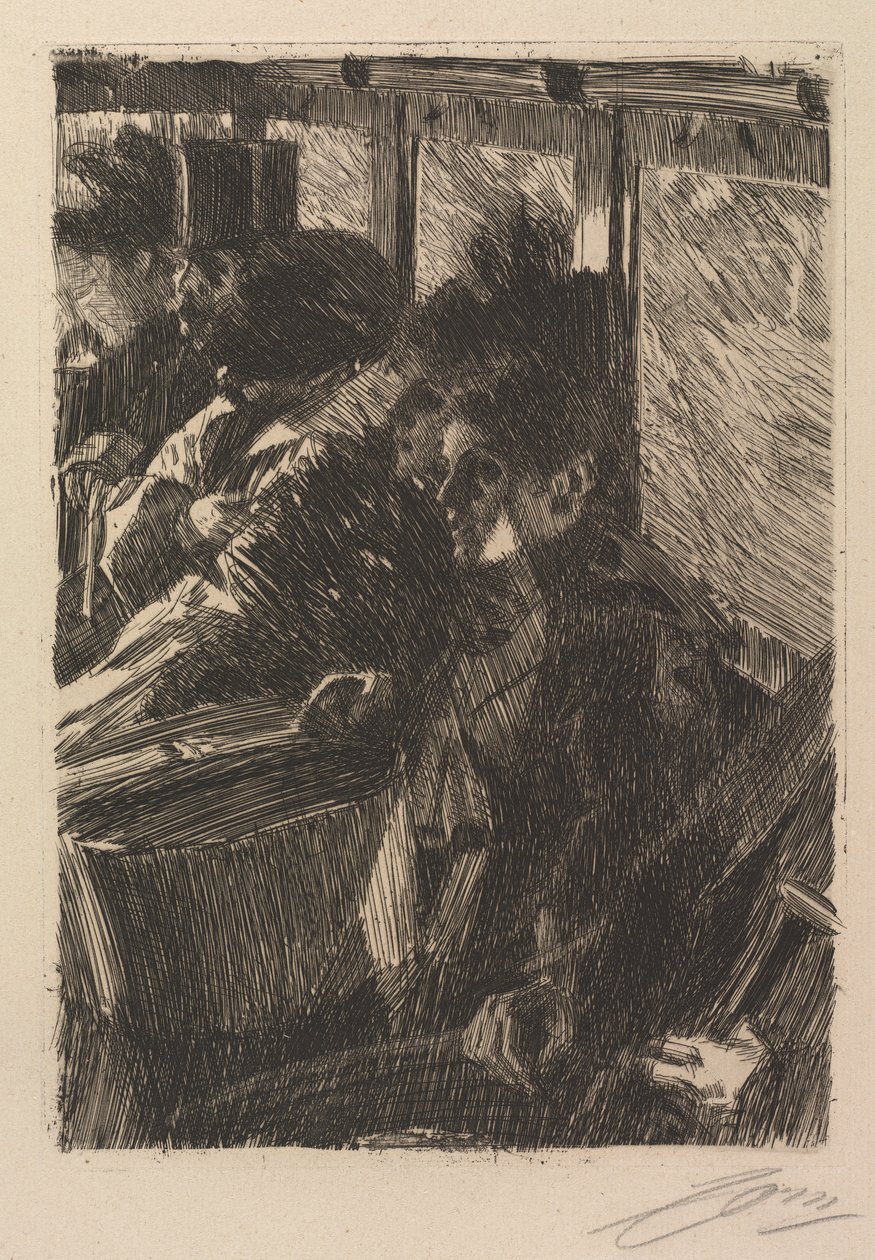 Omnibus door Anders Leonard Zorn
