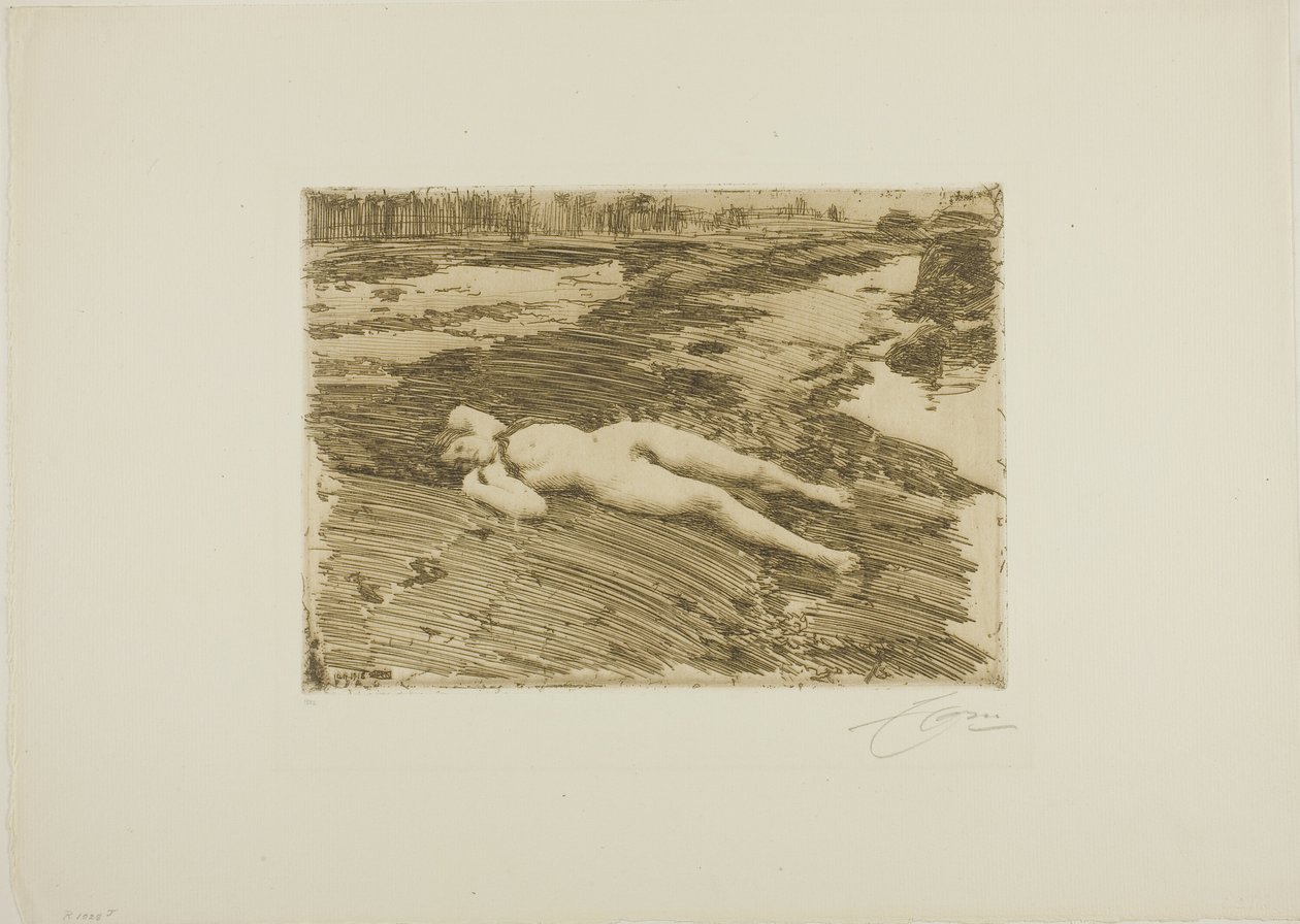 Op het Zand door Anders Leonard Zorn
