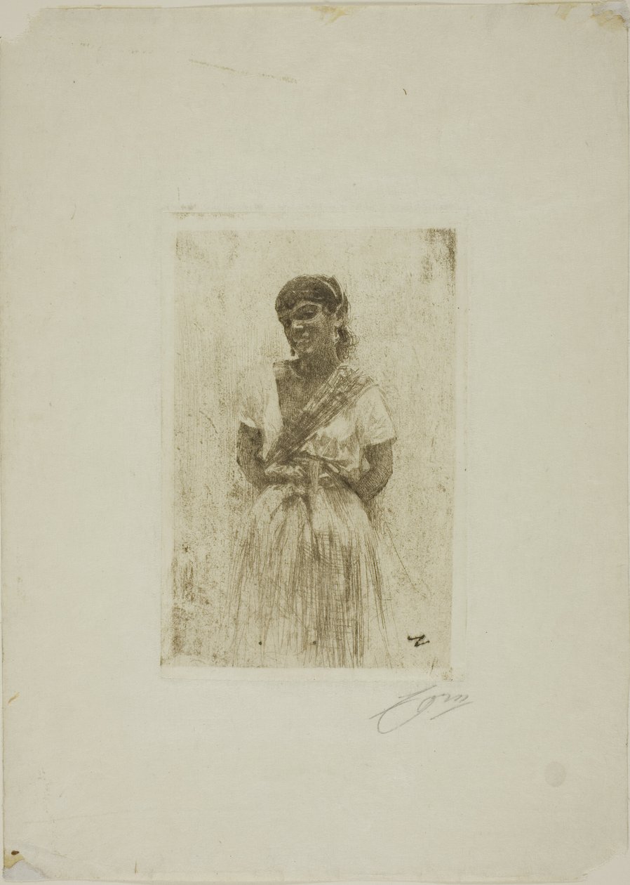 Pepita door Anders Leonard Zorn
