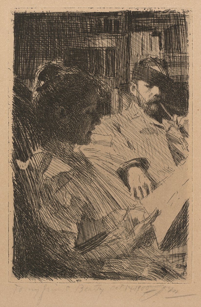 Lezen door Anders Leonard Zorn