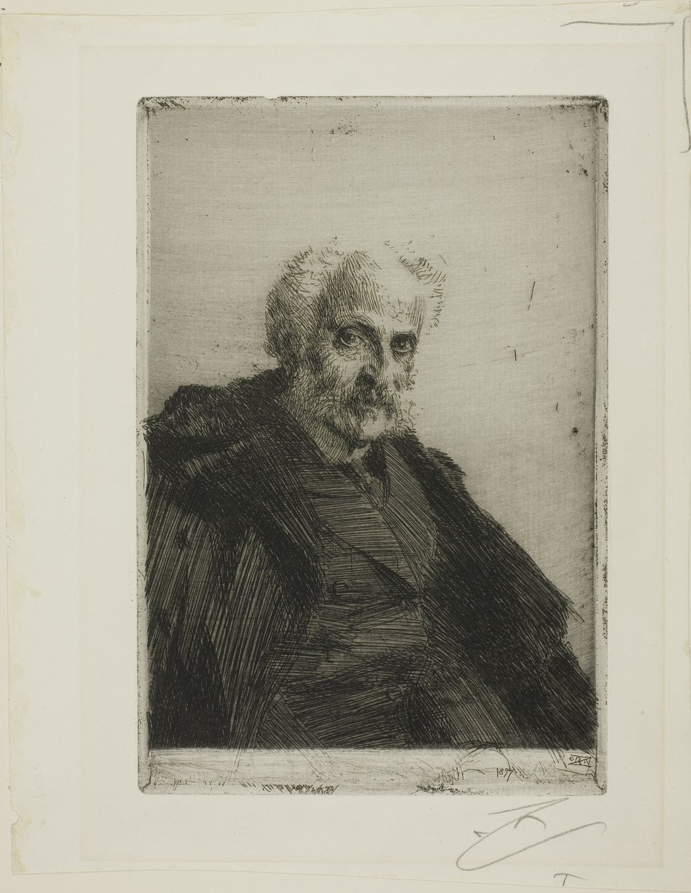 S. Loeb door Anders Leonard Zorn