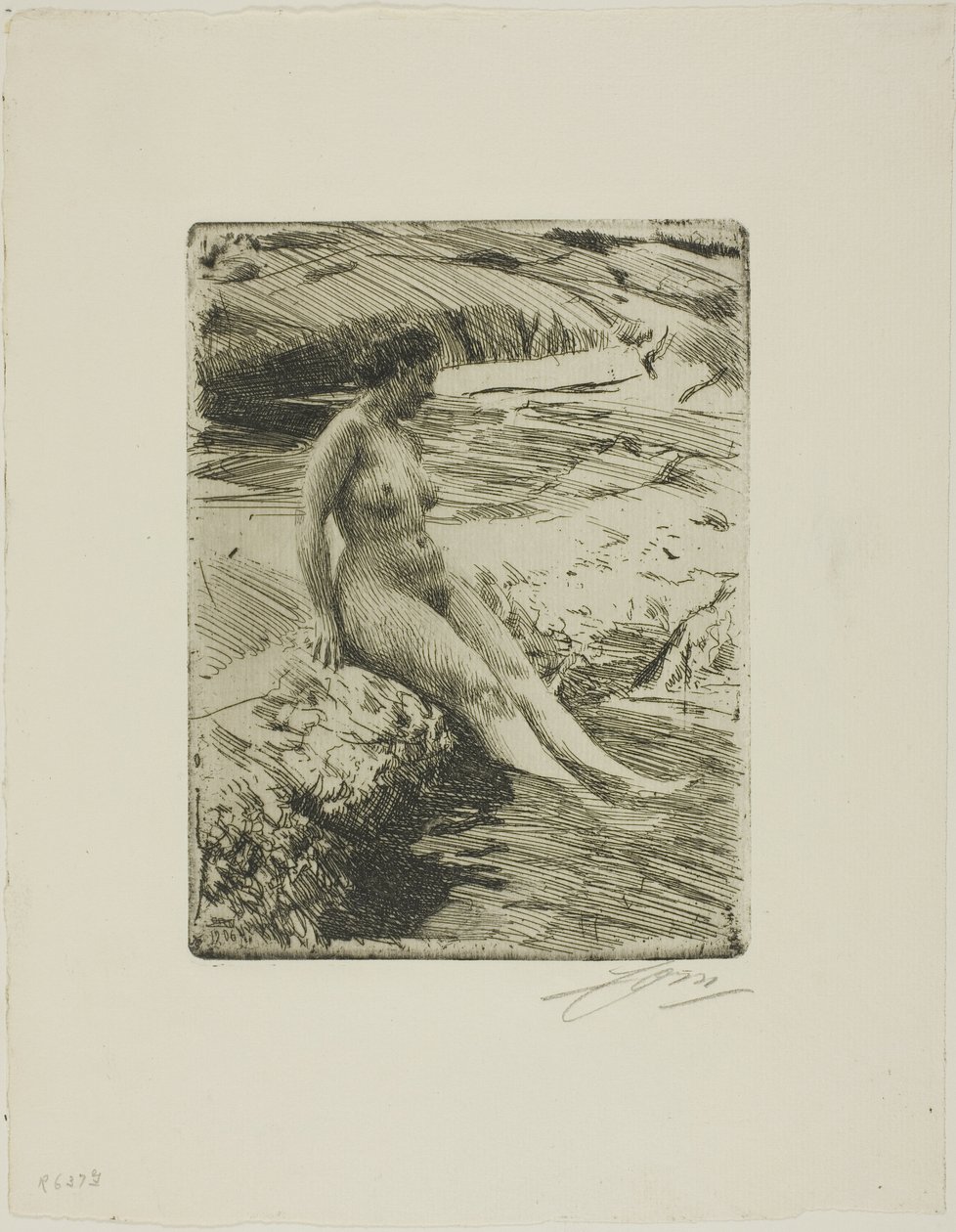 Sandhamn door Anders Leonard Zorn