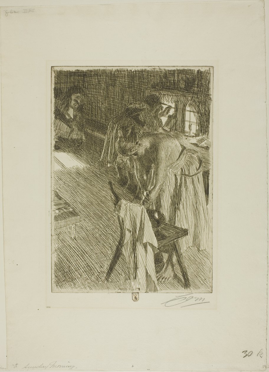 Zondagochtend door Anders Leonard Zorn