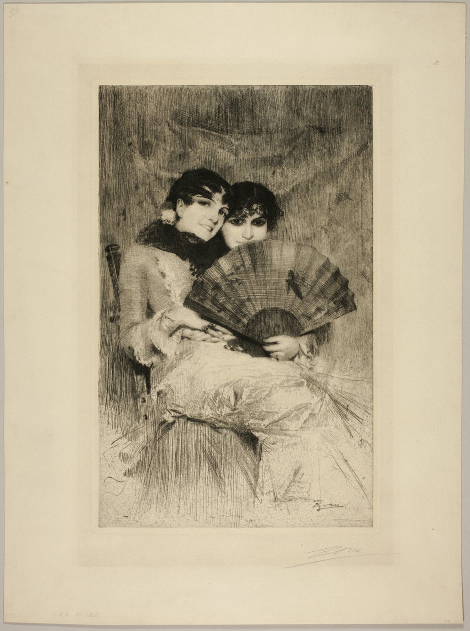 De neven door Anders Leonard Zorn