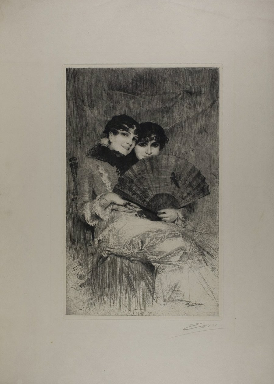 De neven door Anders Leonard Zorn