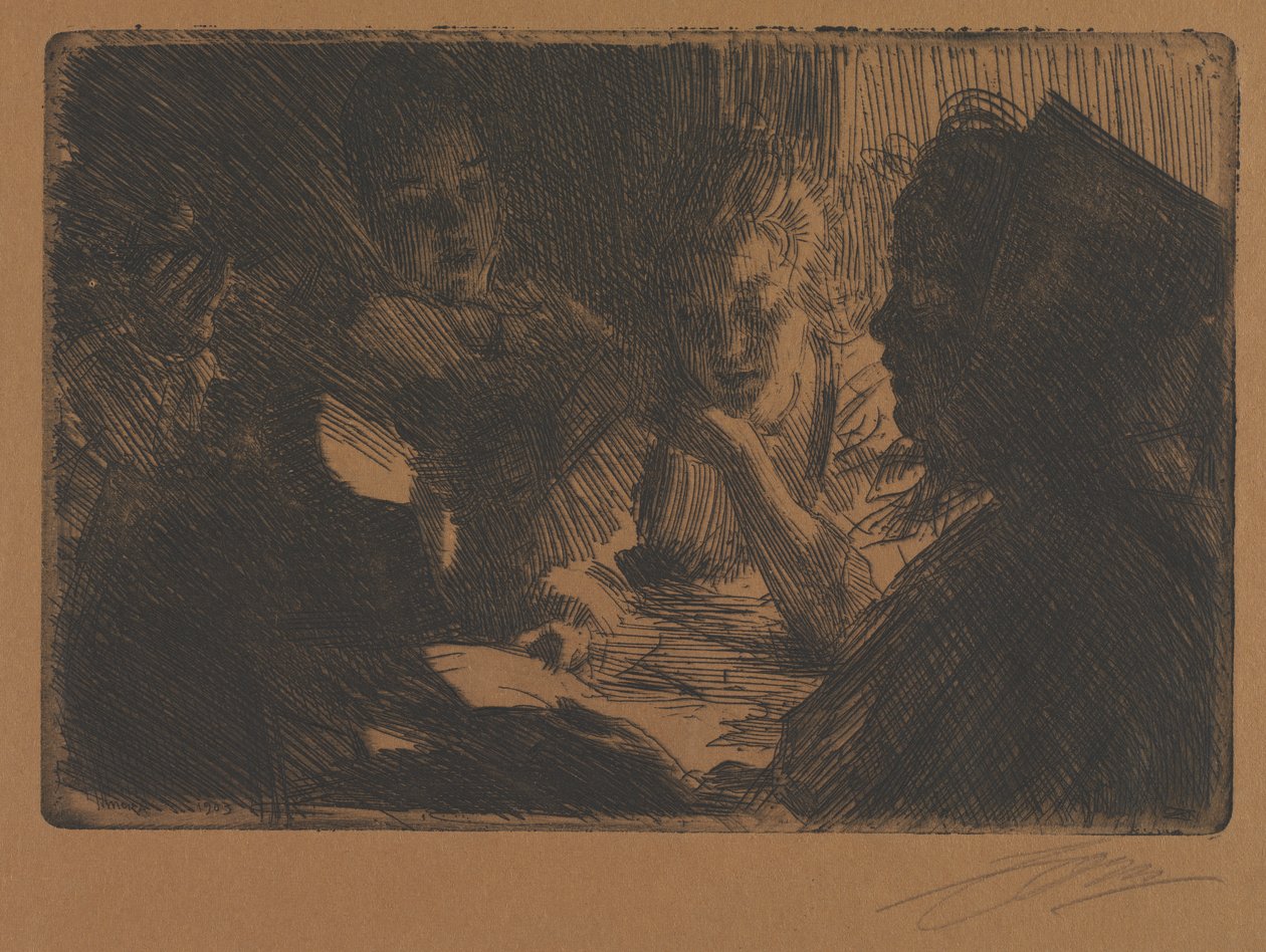 De Nieuwe Ballade door Anders Leonard Zorn