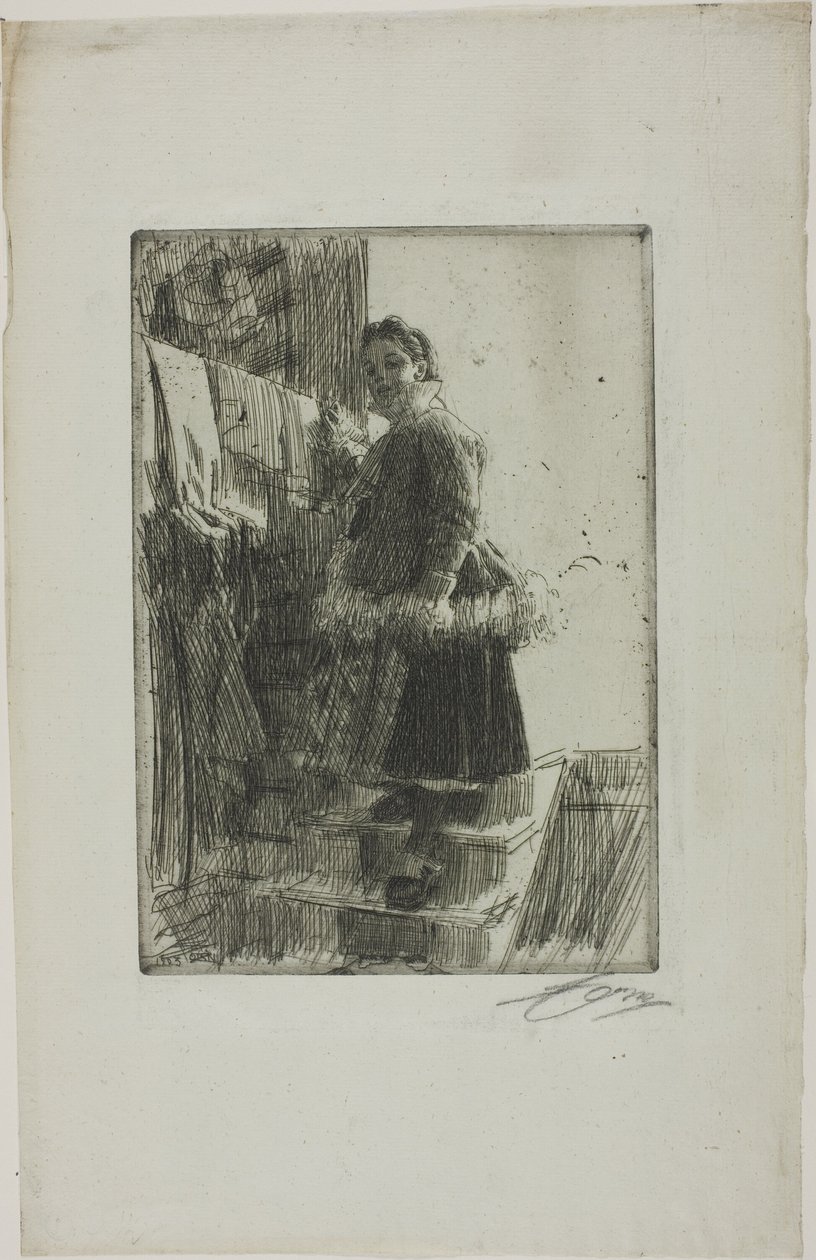 Het Magazijn door Anders Leonard Zorn
