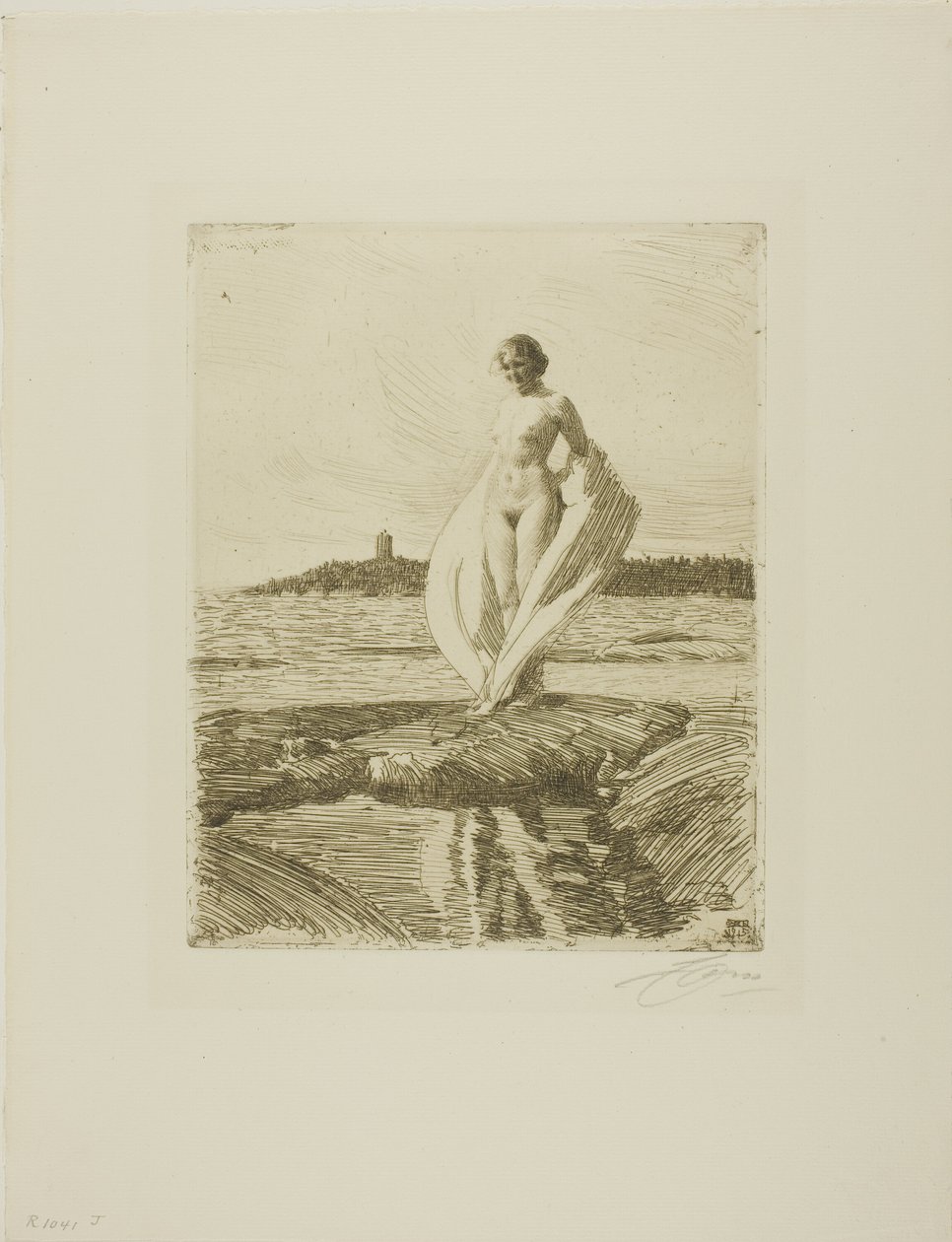 De Zwaan door Anders Leonard Zorn